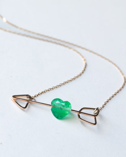 Zukyun Necklace - Emerald -