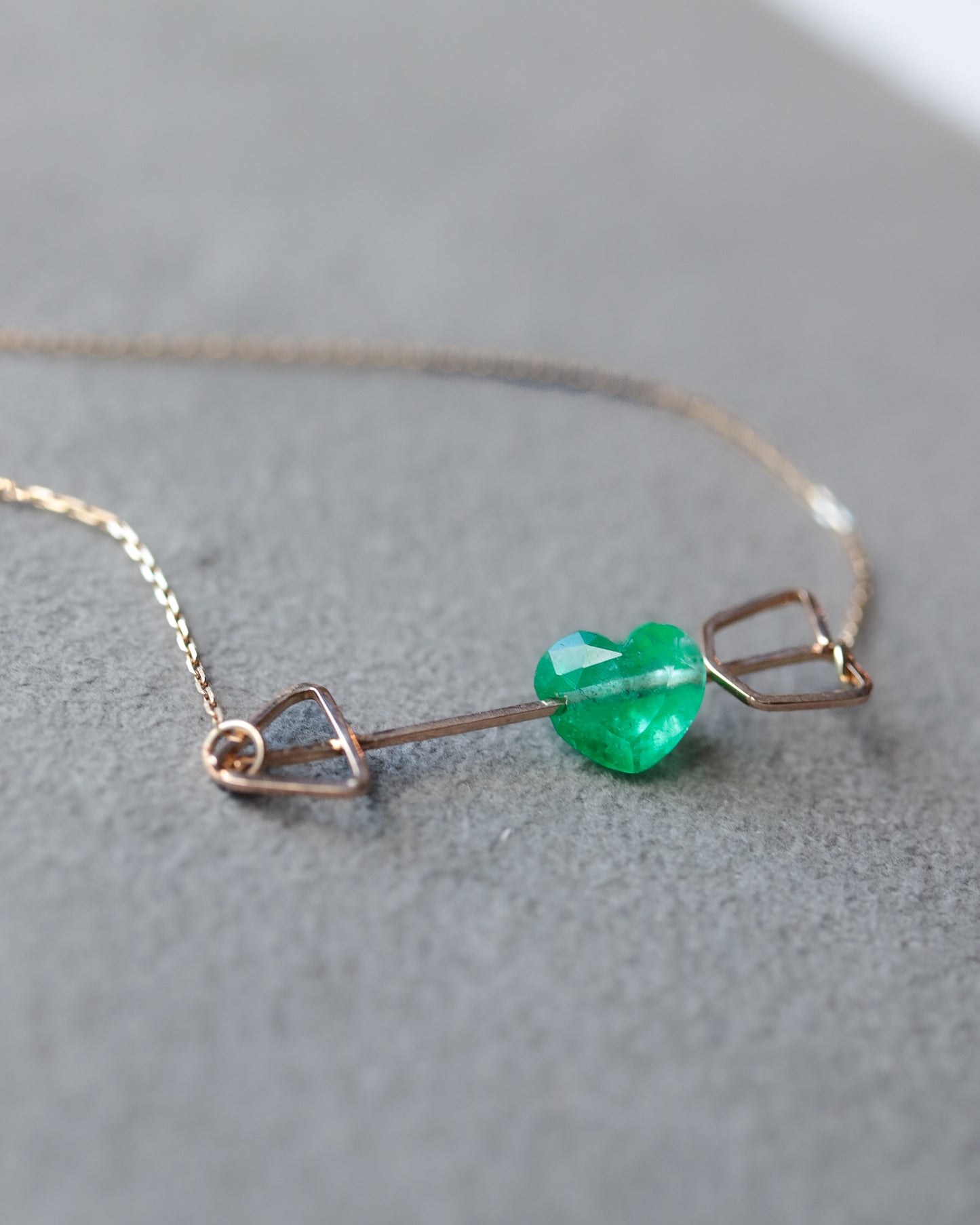 Zukyun Necklace - Emerald -