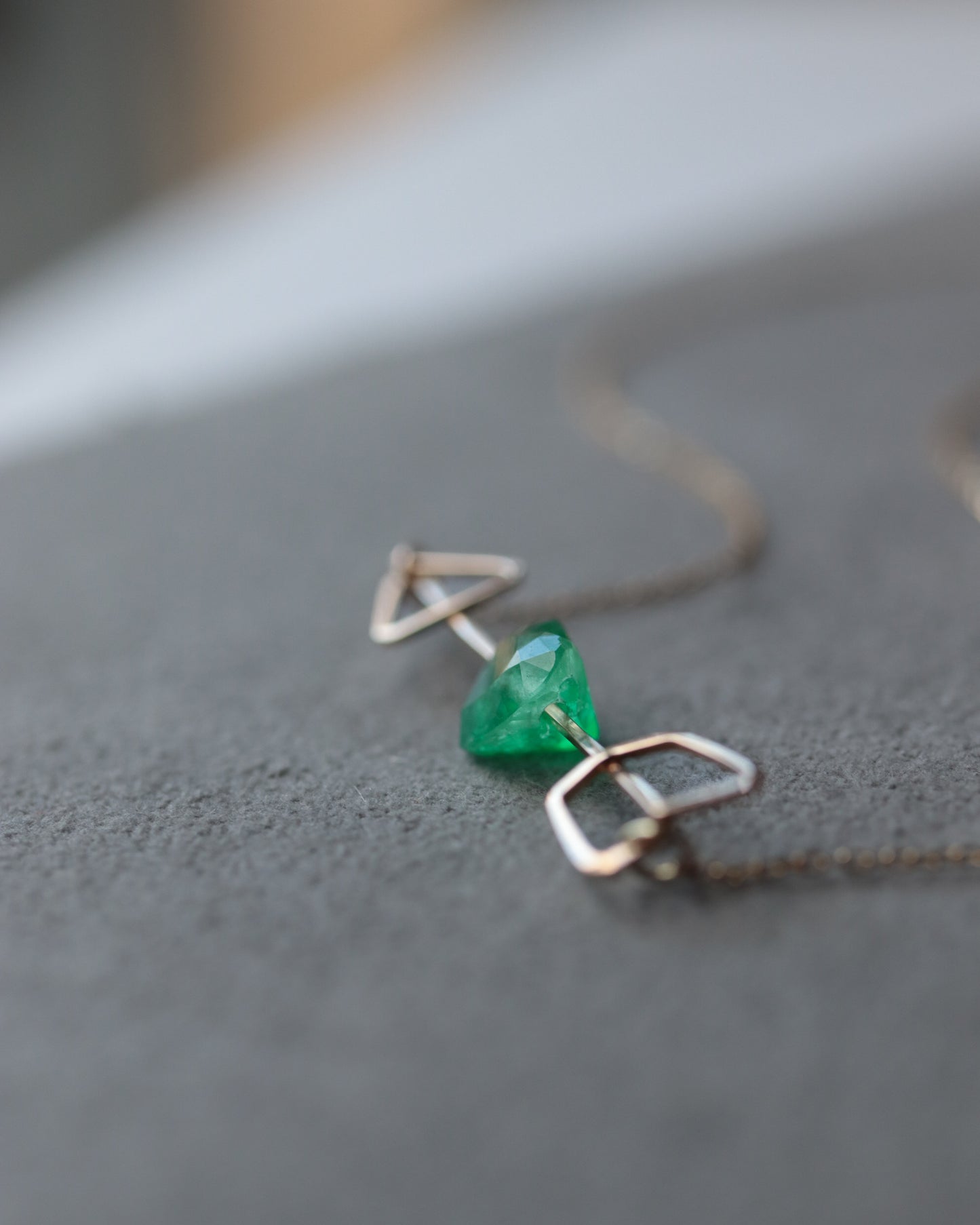 Zukyun Necklace - Emerald -