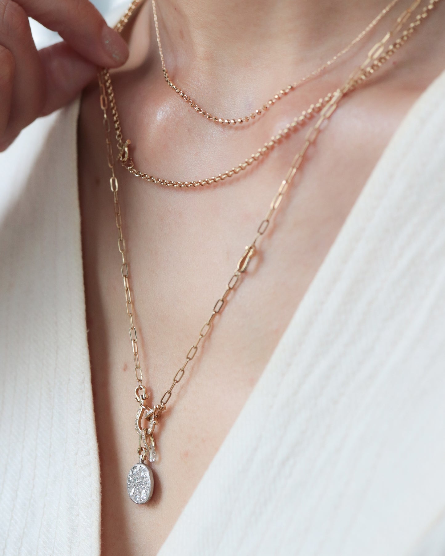 Apis Necklace - Diamond -