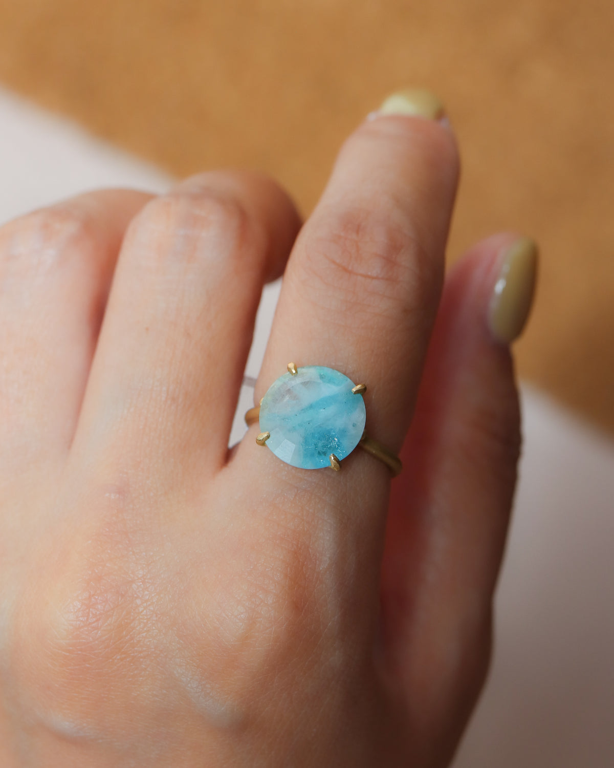 Prong Ring - Paraiba Tourmaline -