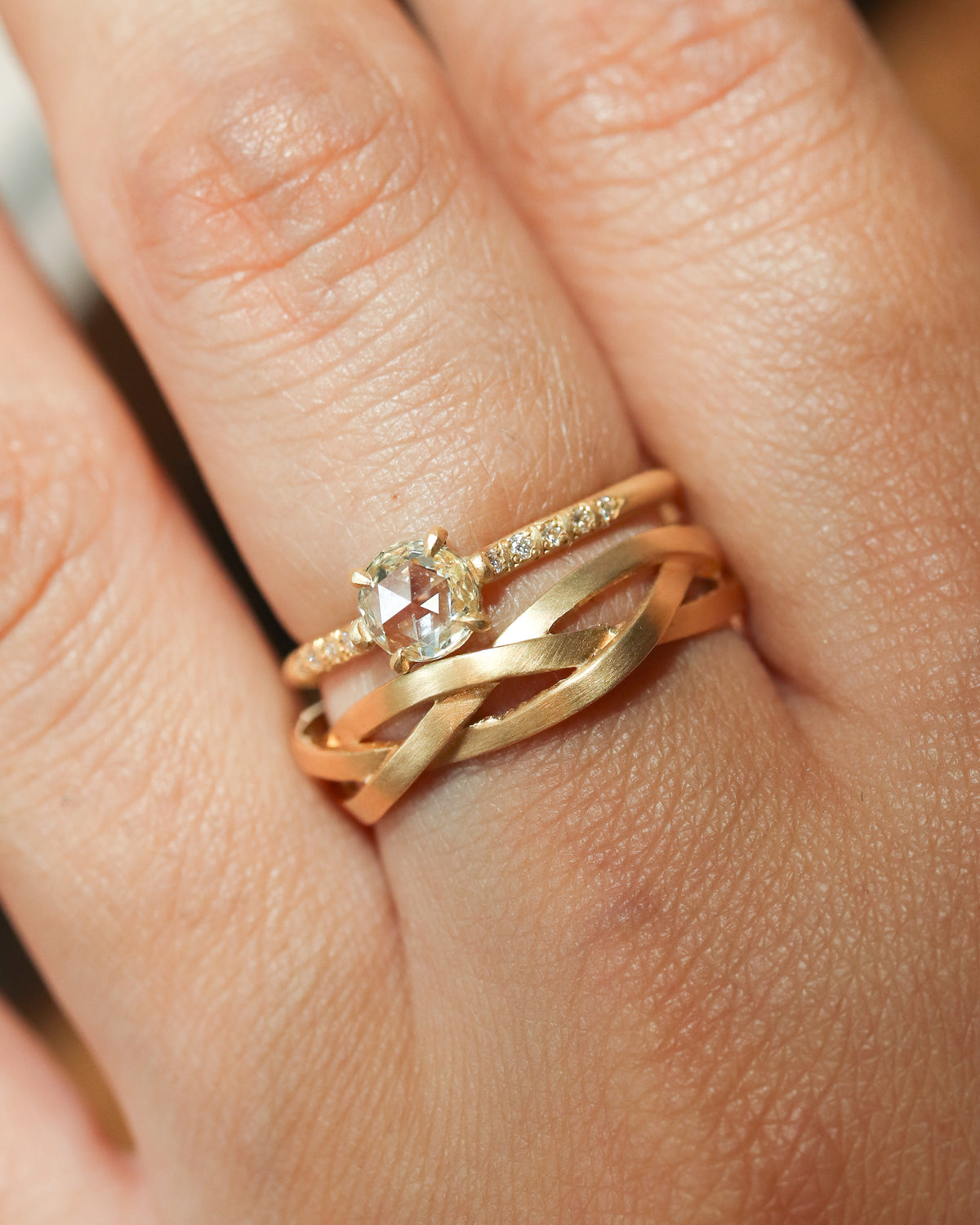 Prong Ring - Diamond -