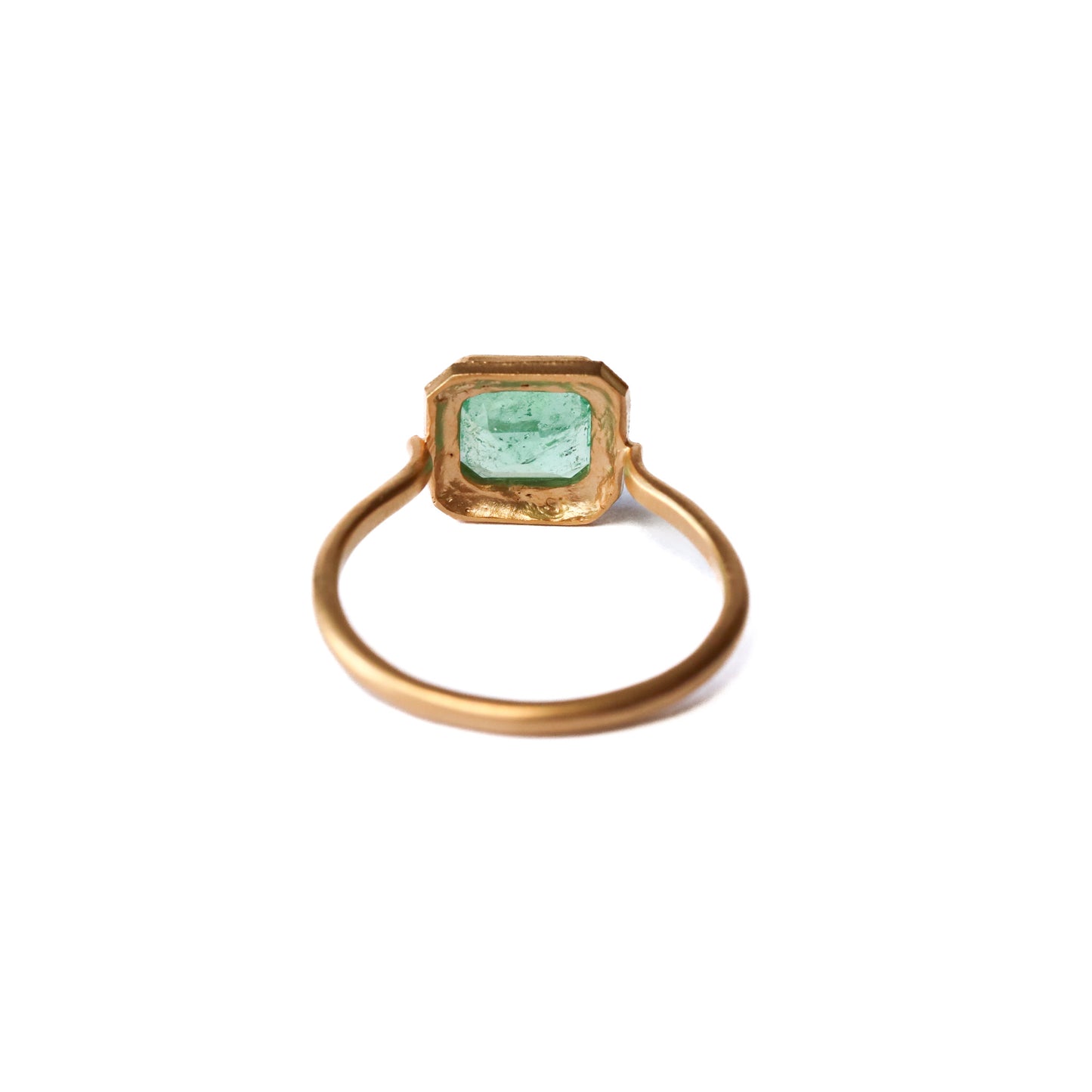 Column Ring - Emerald -