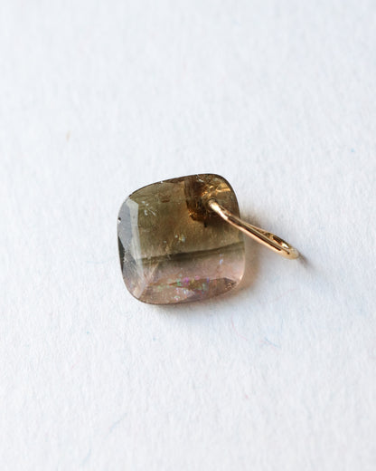 Flat Necklace - Bicolor Tourmaline -