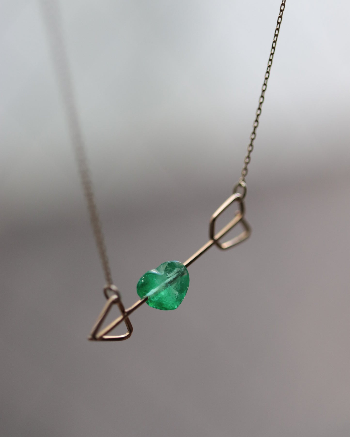 Zukyun Necklace - Emerald -