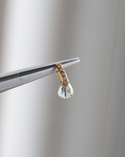 Hibiki Stone Necklace - Diamond -