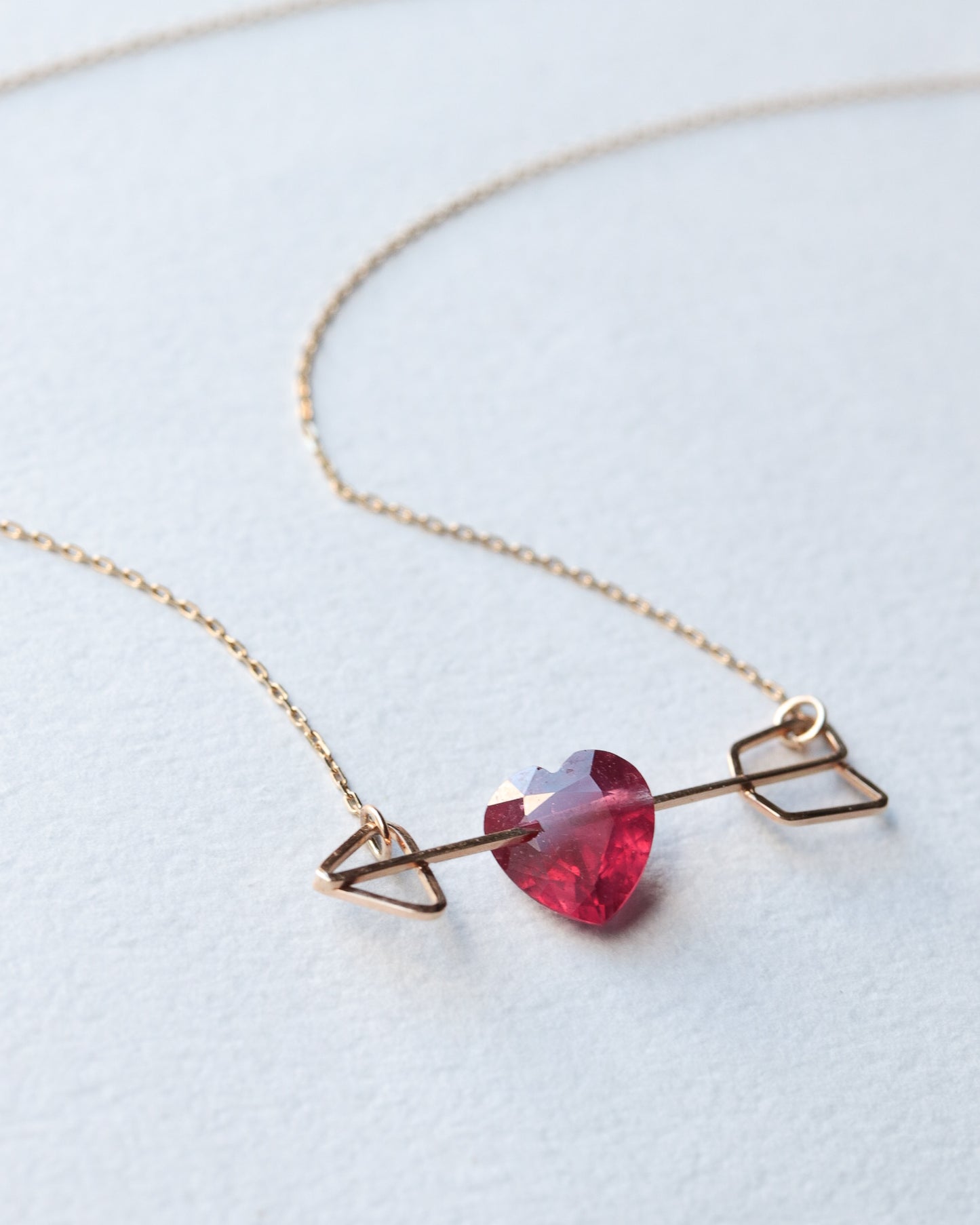 Zukyun Necklace - Ruby -