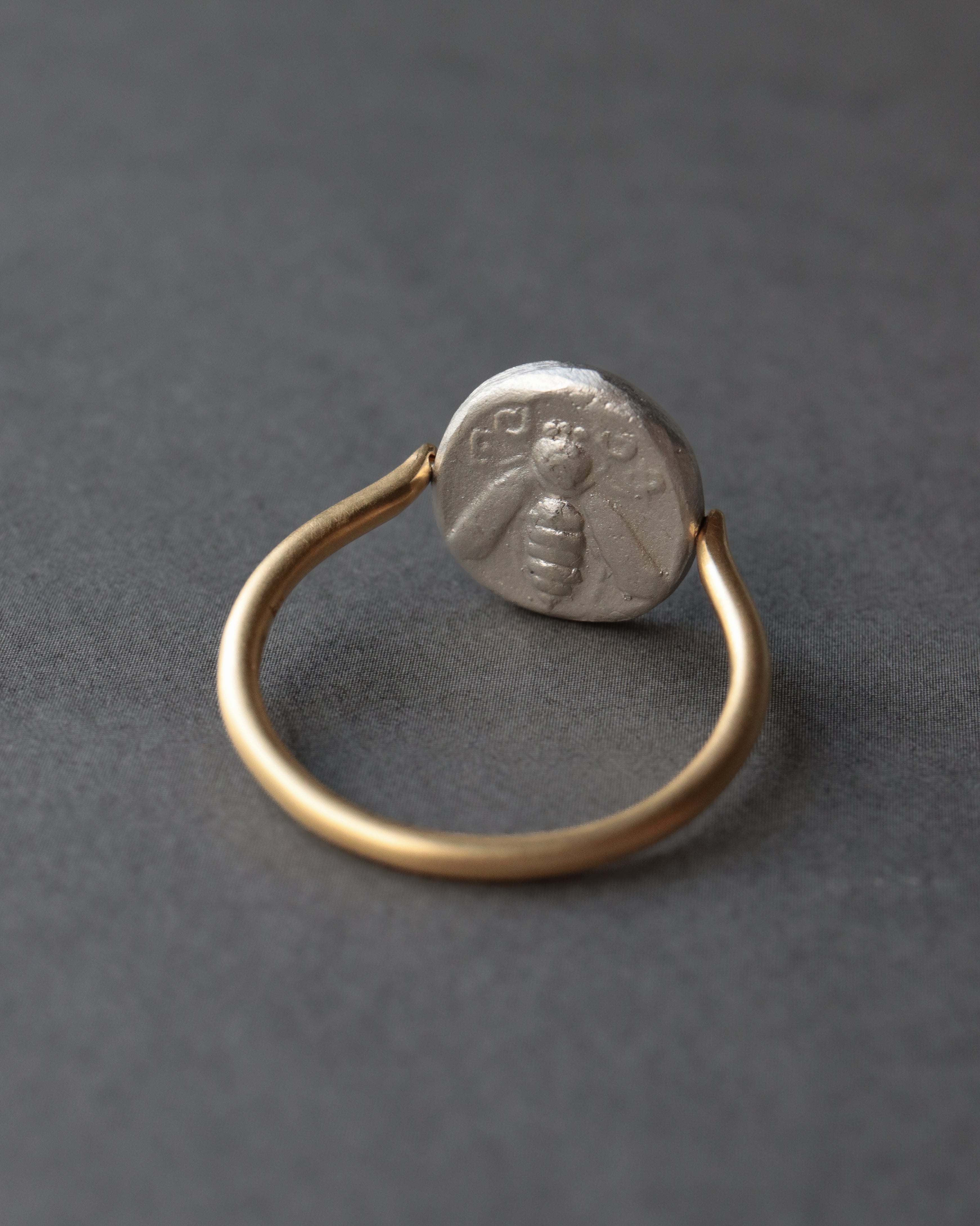 MONAKA Jewellery ルチルクォーツ flat ring MONAKA jewellery