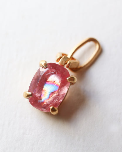 HorseShoe Necklace - Rhodochrosite -