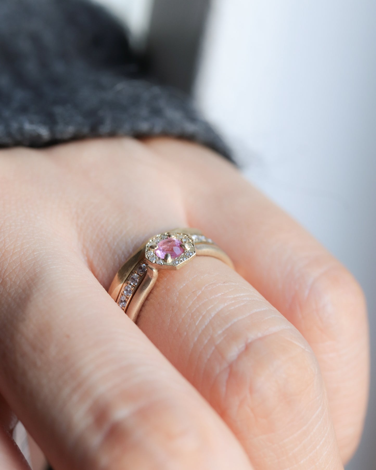 Rinne Ring - Pezzottaite -