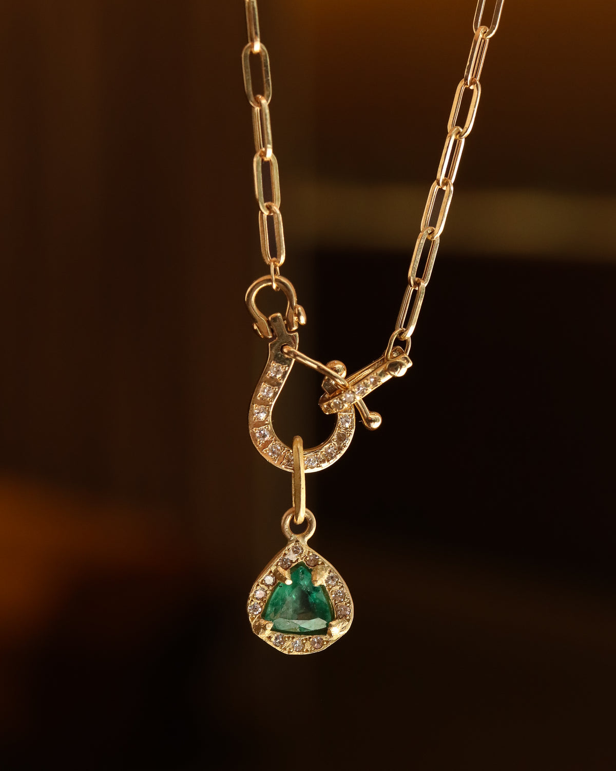 Rinne Necklace - Emerld -