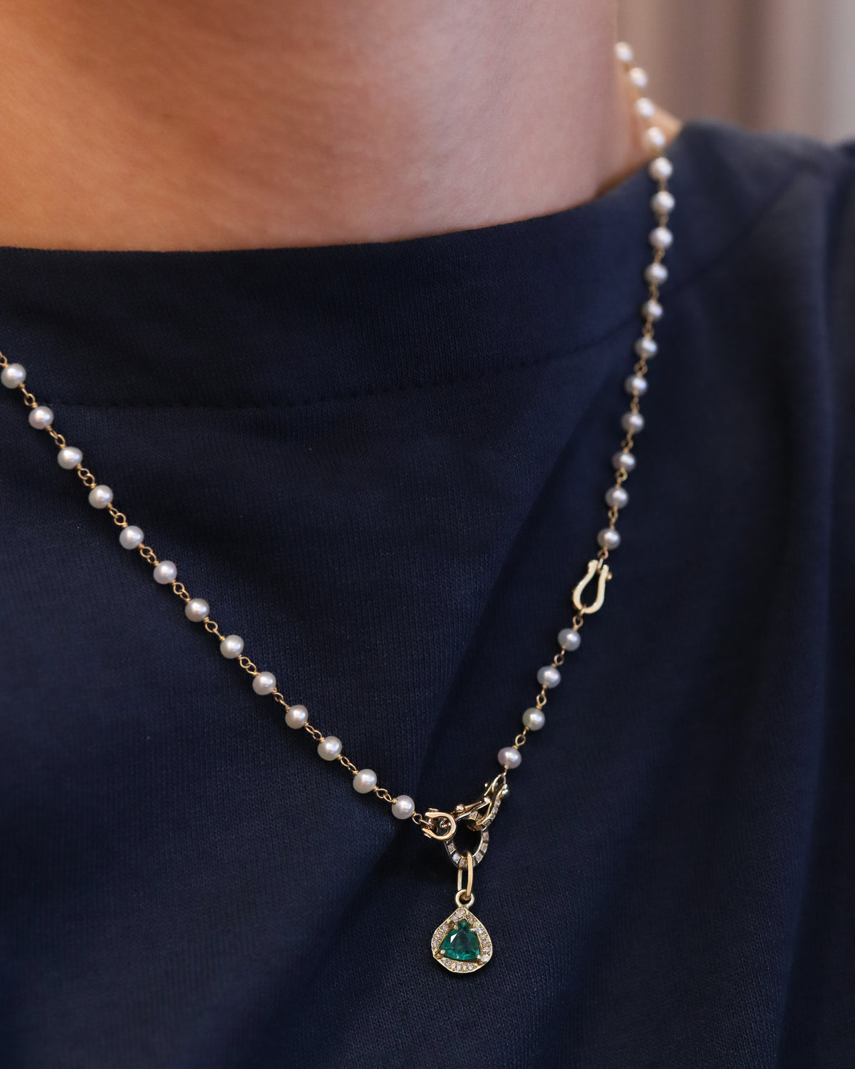 Rinne Necklace - Emerld -