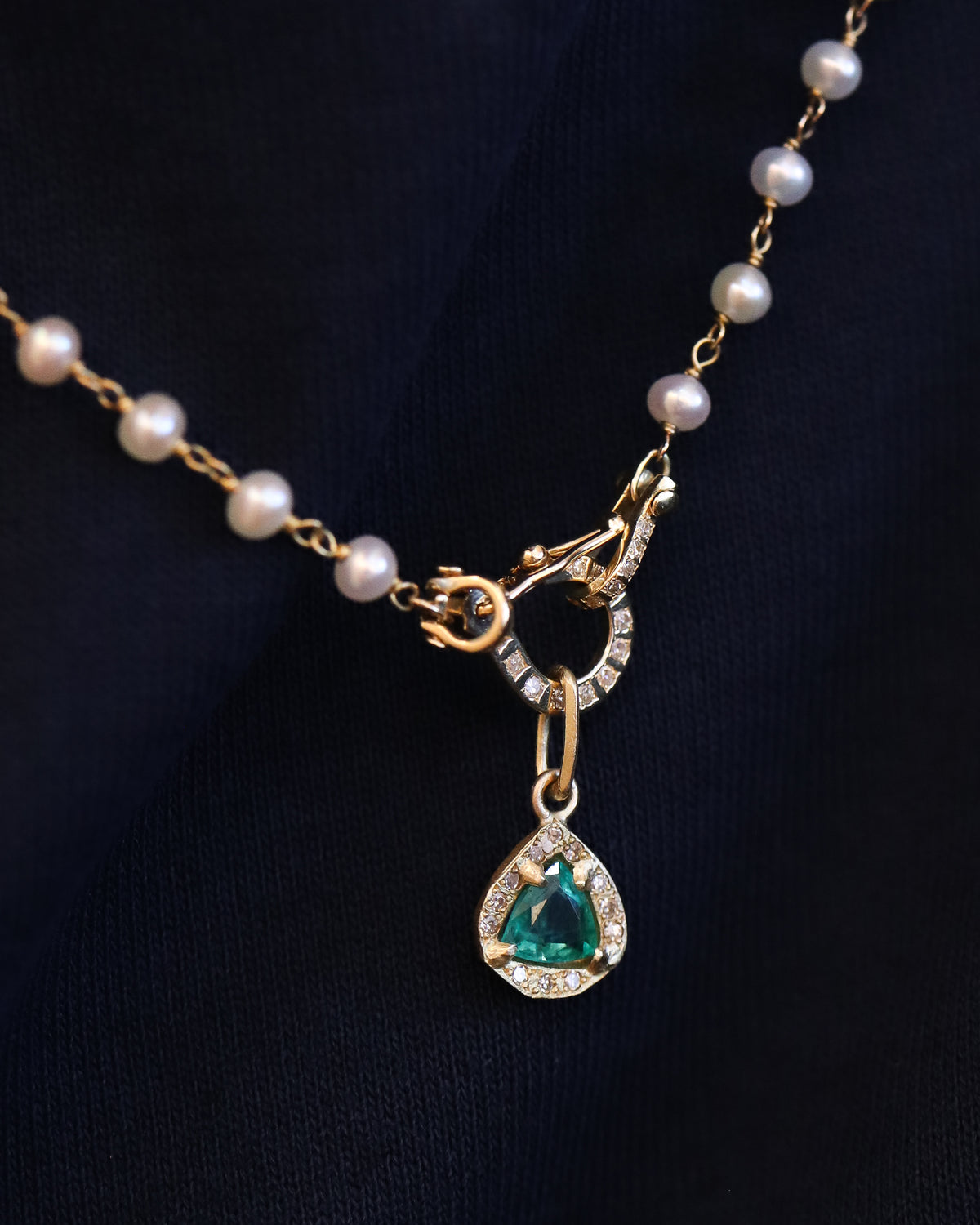 Rinne Necklace - Emerld -