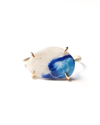 Flat Ring - Lapis Lazuli -