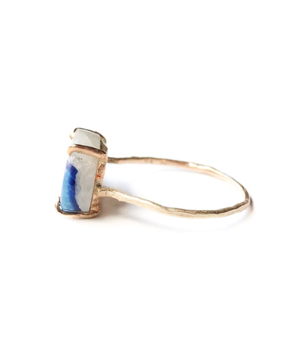 Flat Ring - Lapis Lazuli -