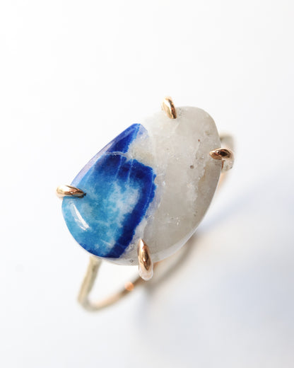 Flat Ring - Lapis Lazuli -