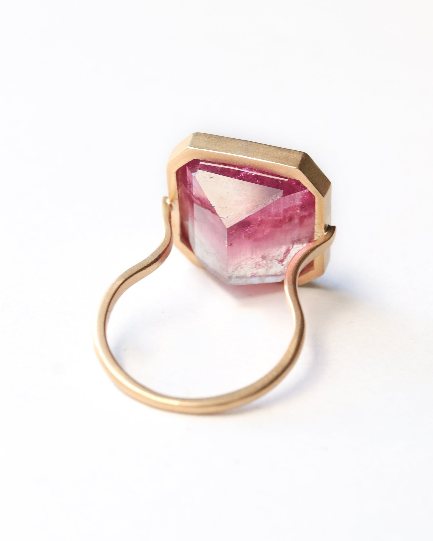 Collet Ring - Tourmaline -