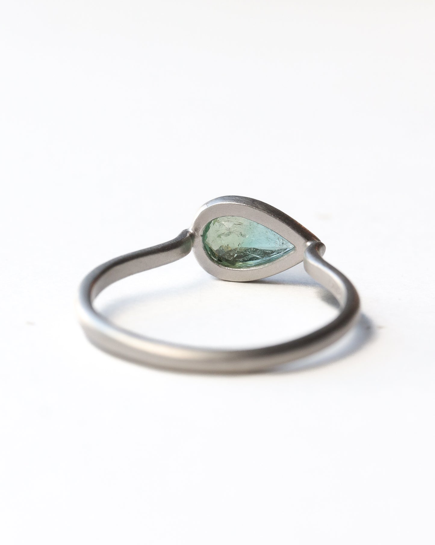 Milgrain Ring - Paraiaba Tourmaline -