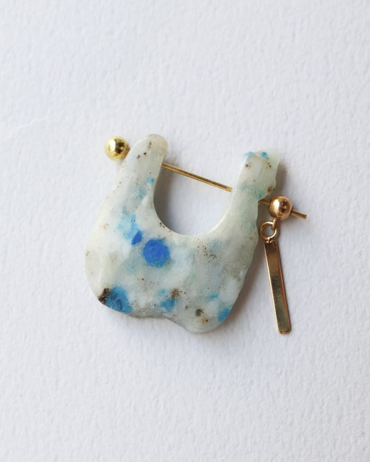 Rock Pierced Earring - K2stone -