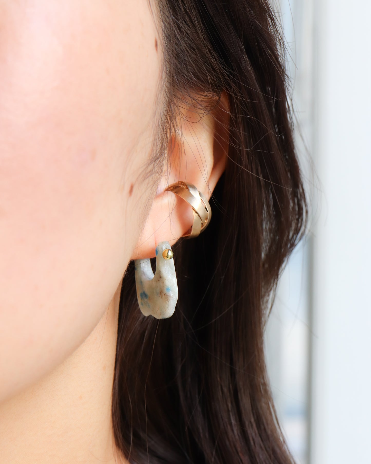 Rock Pierced Earring - K2stone -