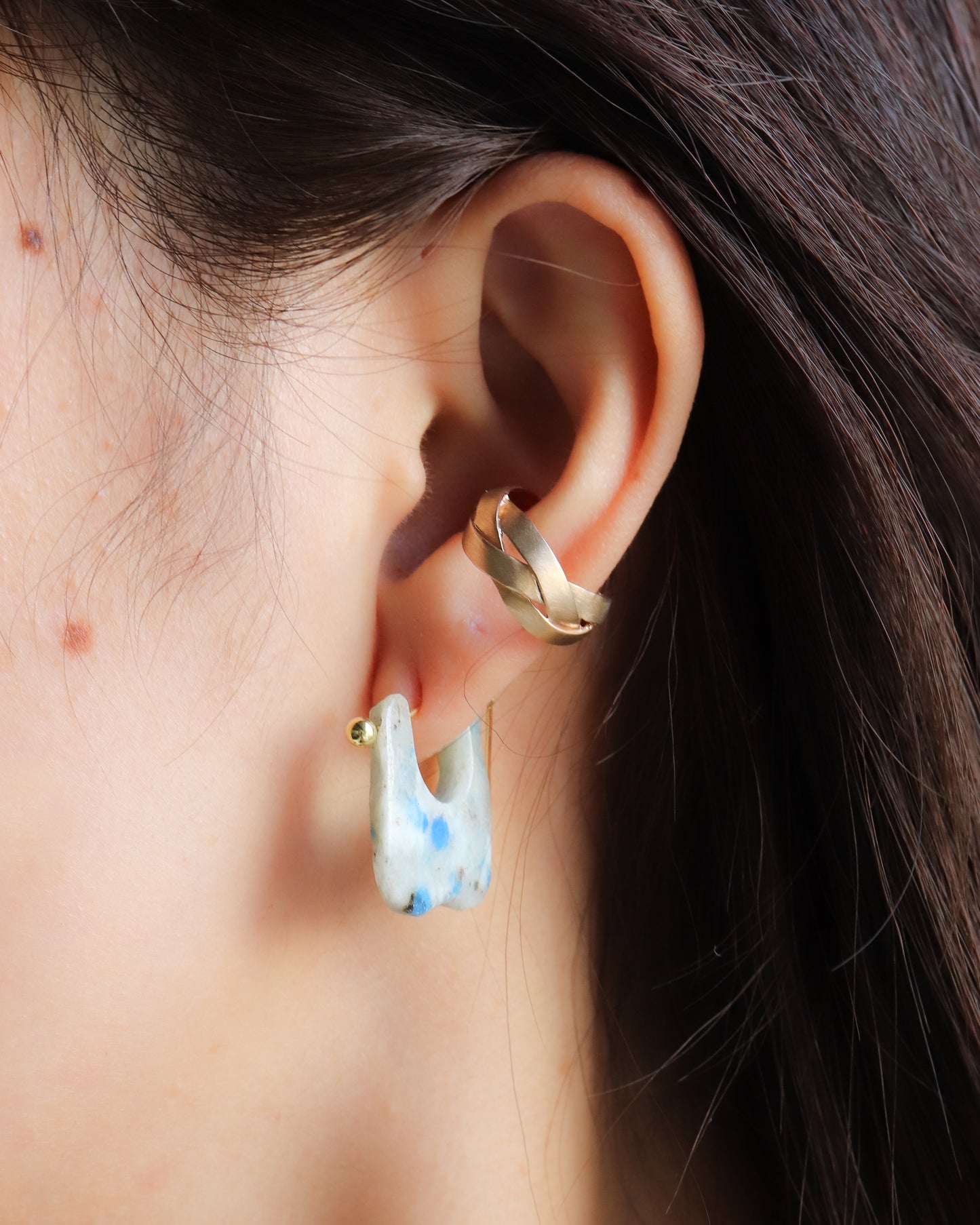 Rock Pierced Earring - K2stone -