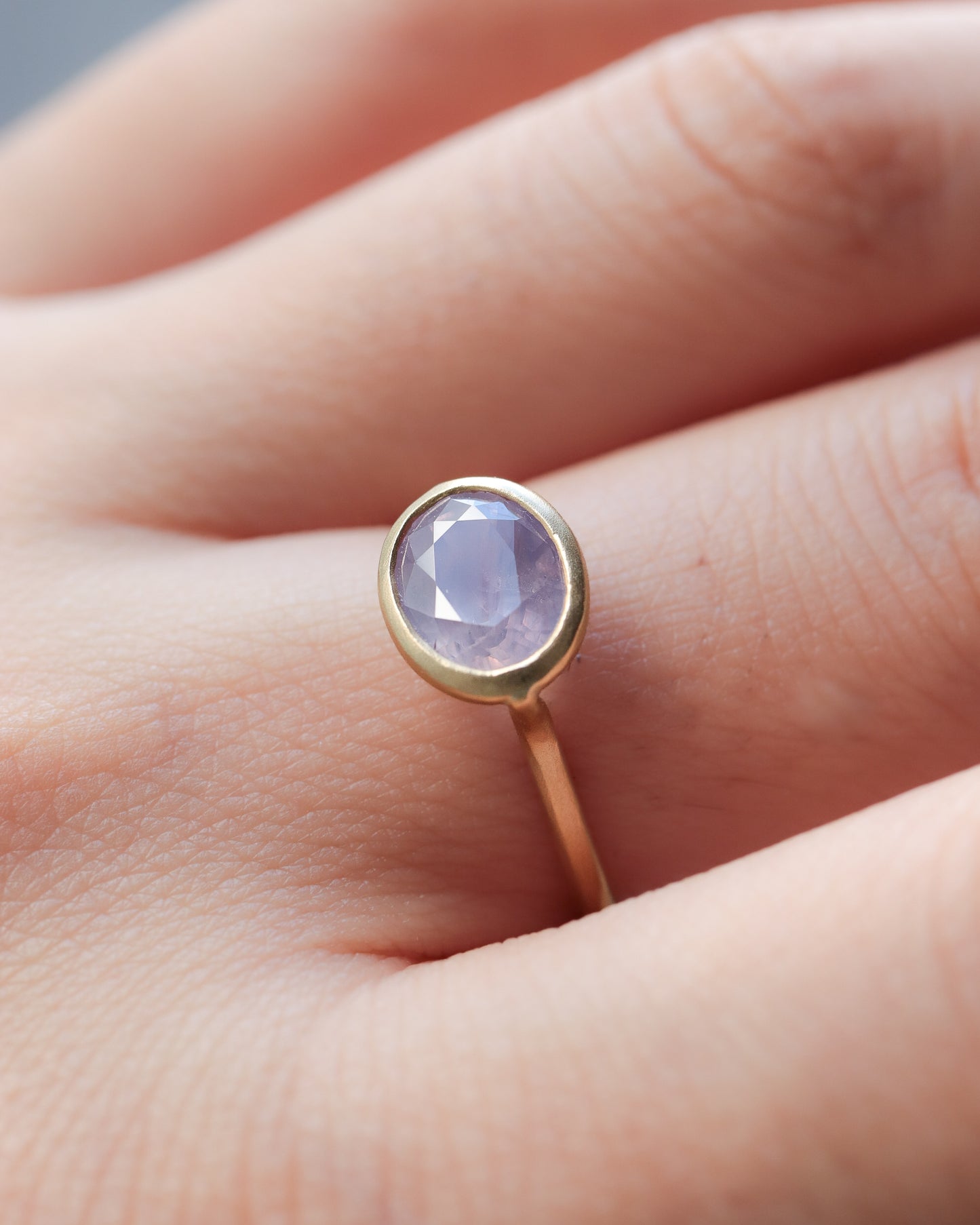 Collet Ring - Sapphire -