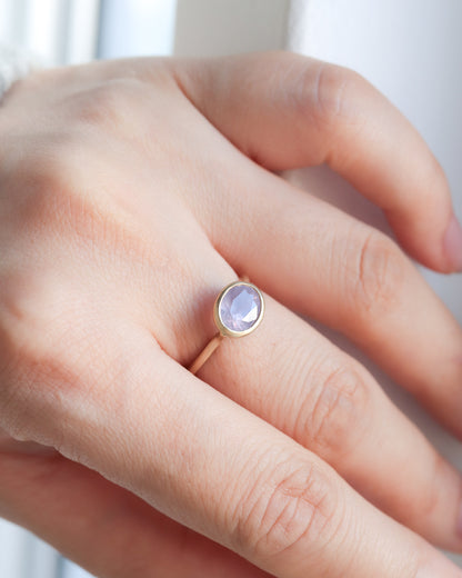 Collet Ring - Sapphire -