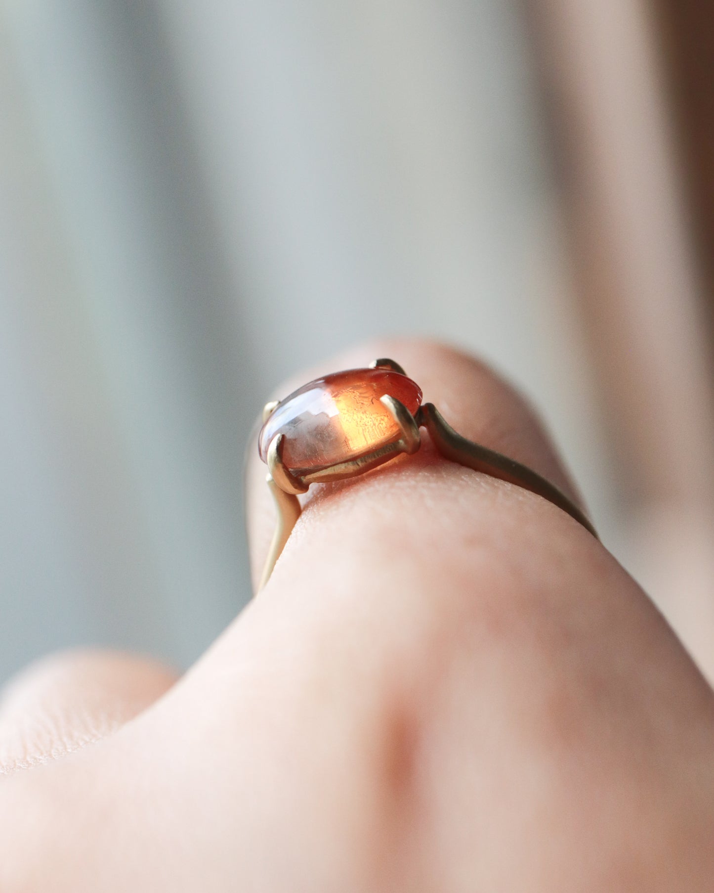 Prong Ring - Sapphire -