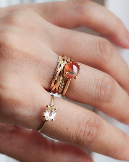 Prong Ring - Sapphire -