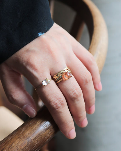 Prong Ring - Sapphire -