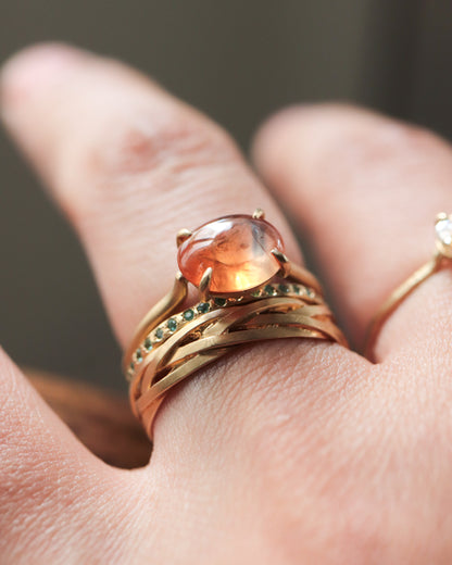 Prong Ring - Sapphire -