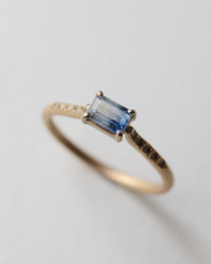 Prong Ring - Sapphire -