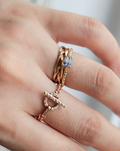 Prong Ring - Sapphire -