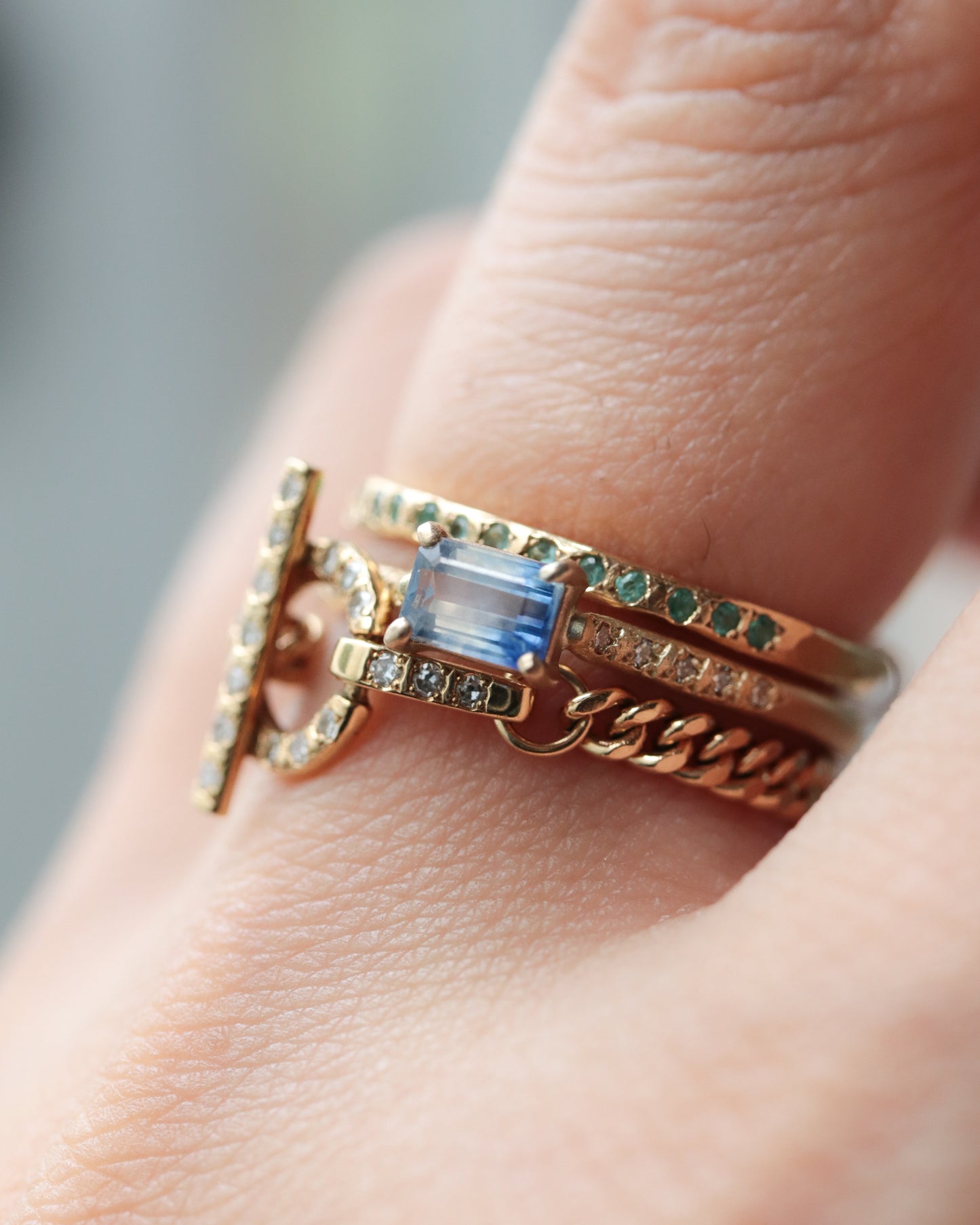 Prong Ring - Sapphire -