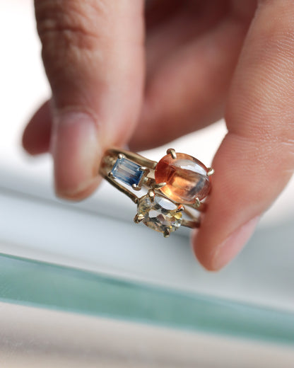 Prong Ring - Sapphire -