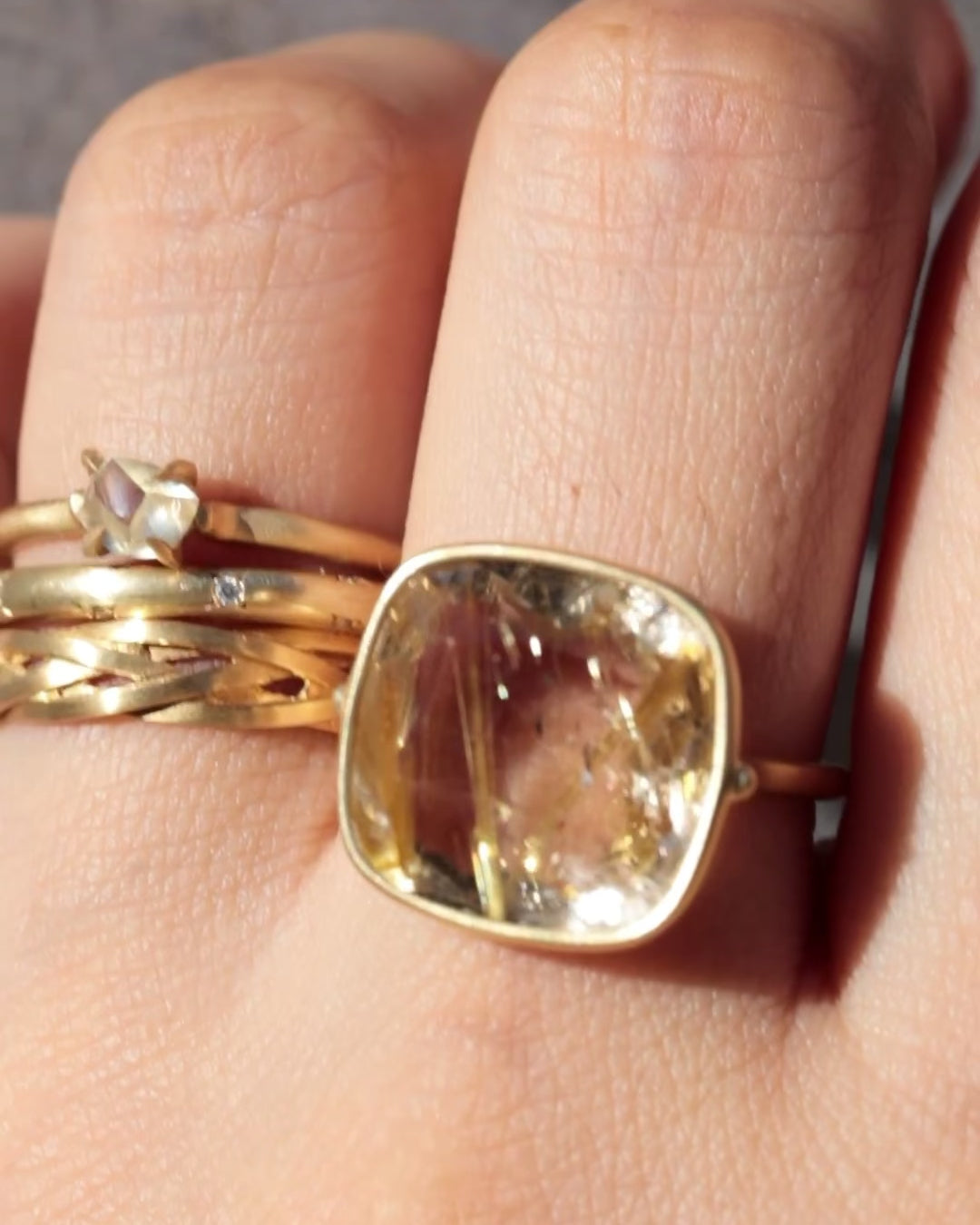 MONAKA ゴールデンルチル リング 指輪 【公式通販】