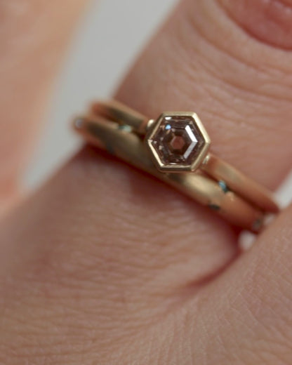 Collet Ring - Diamond -