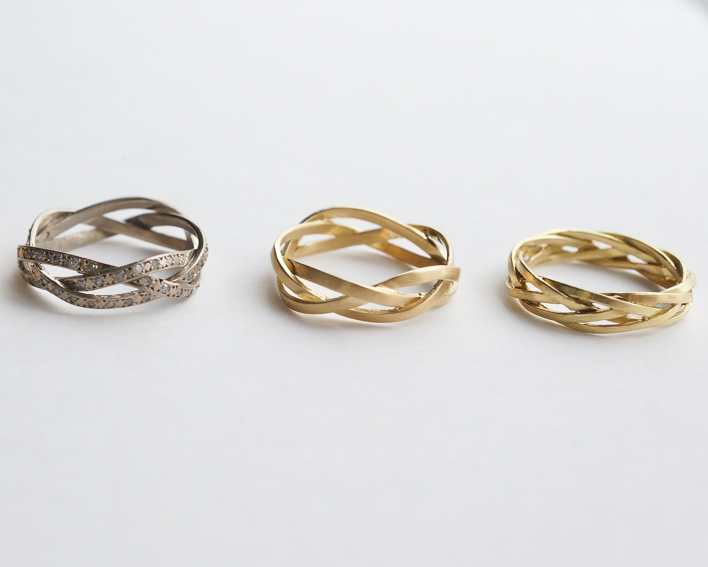 String Ring Narrow - K18YG -