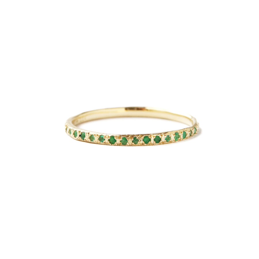 Hibiki Ring  - Emerald -