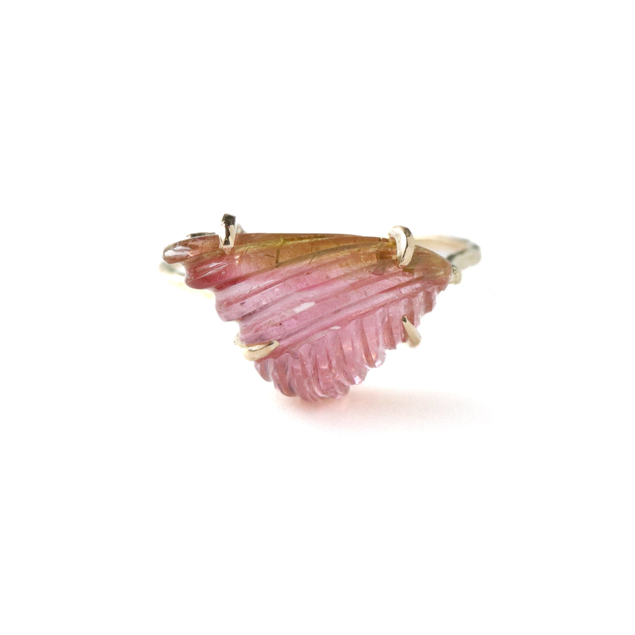 [Online Exclusive] Prong Ring - Bicolor Tourmaline -