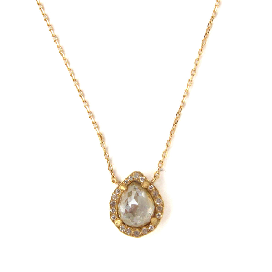 Rinne Necklace  - Natural Diamond -