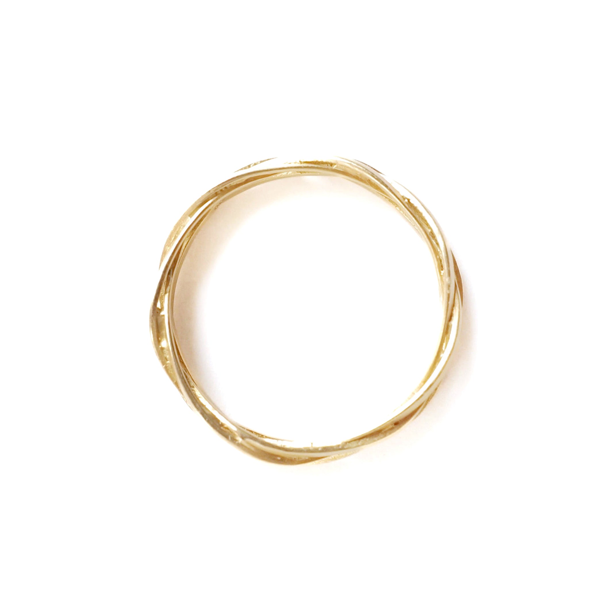 String Ring Narrow - K18YG -