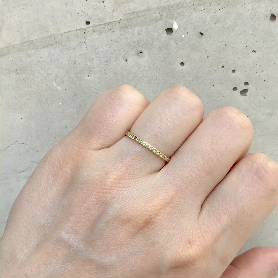MONAKA トルマリン リング Hibiki Ring - Paraiba Tourmaline - – MONAKA jewellery