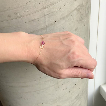 订购 Zukyun 手链 - 红榴石 -