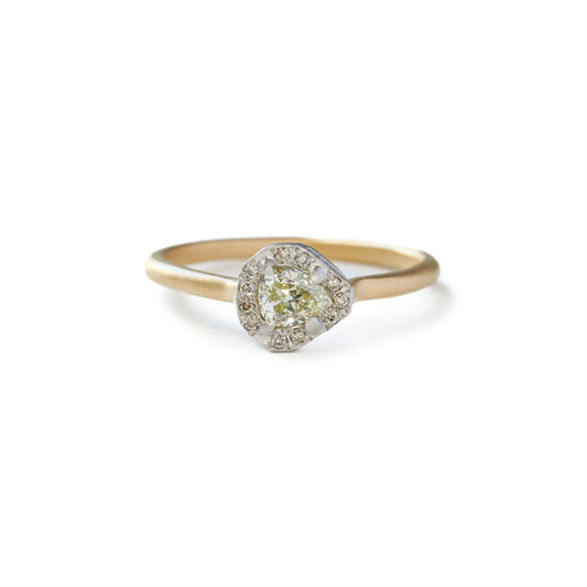 Rinne Ring - Light Yellow Diamond -