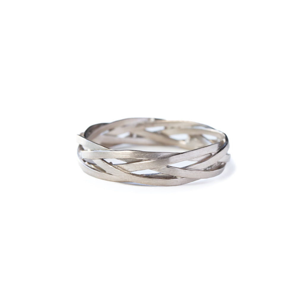 String Ring - K18WG - – MONAKA jewellery