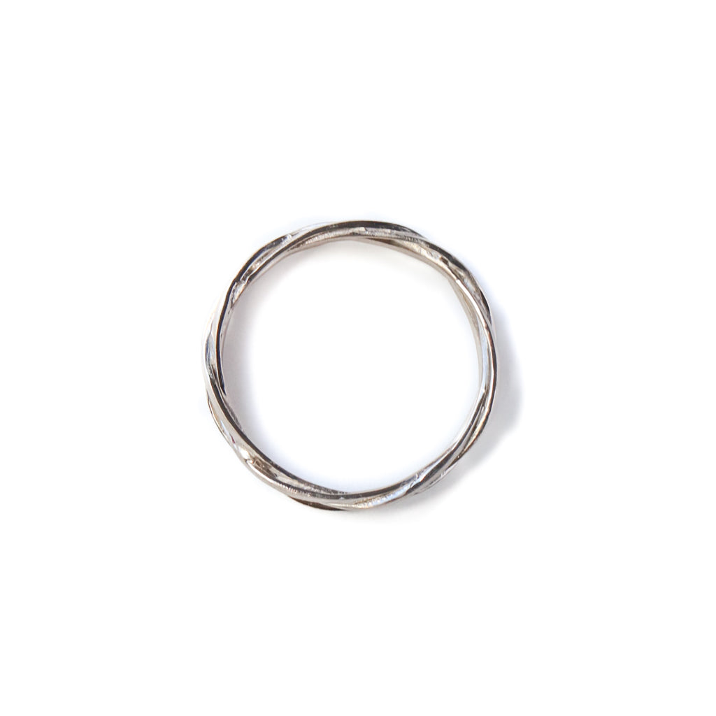 String Ring Narrow - K18WG -