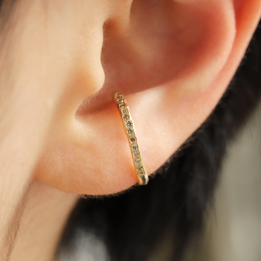 Hibiki Ear Cuff  - Diamond -