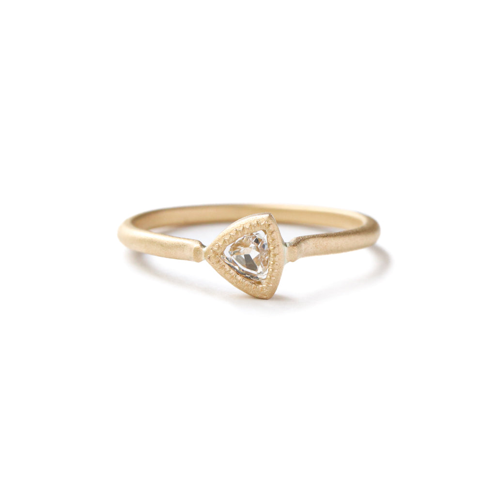 Milgrain Ring - Phenakite -