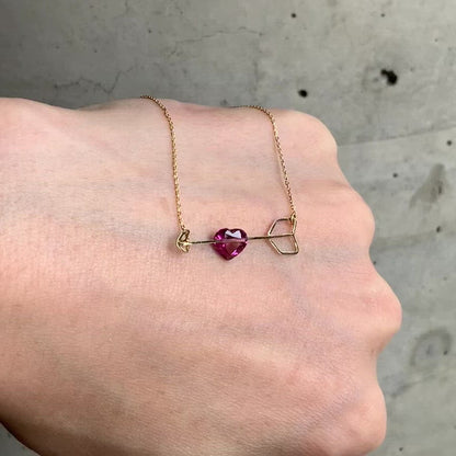 订购 Zukyun 项链 - 红榴石石榴石 -